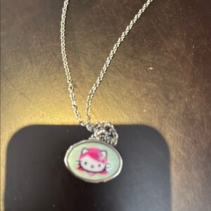 Hello Kitty Silver Necklace